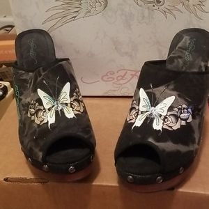 Shoes clogs platform